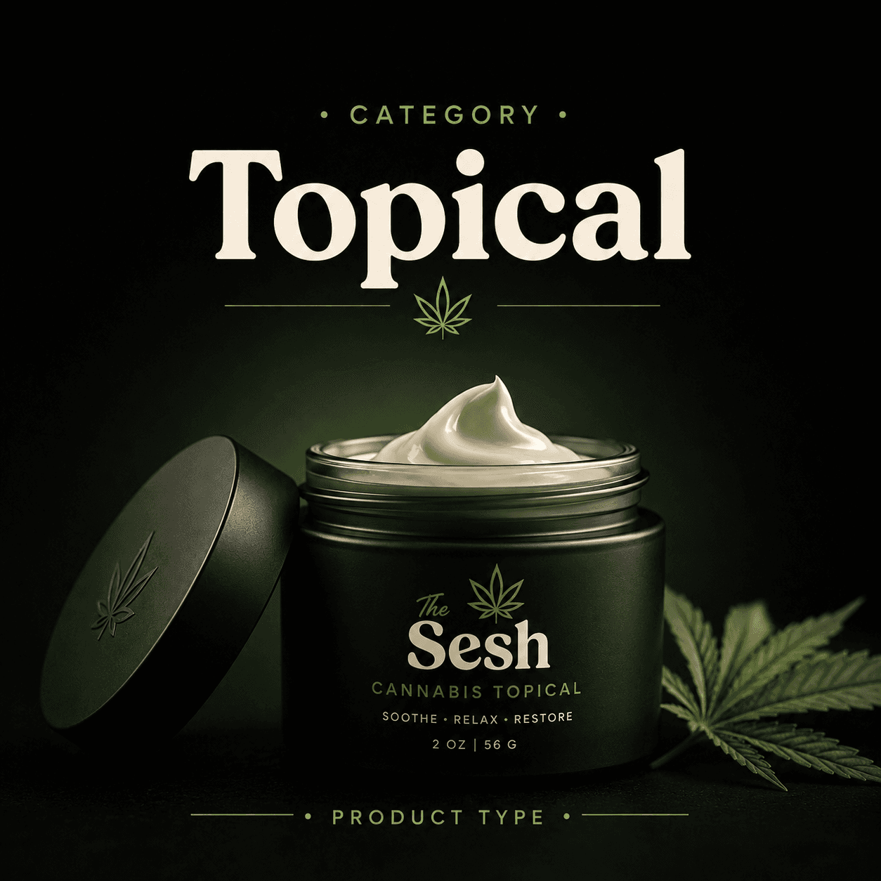 Cornbread Hemp Topicals category artwork